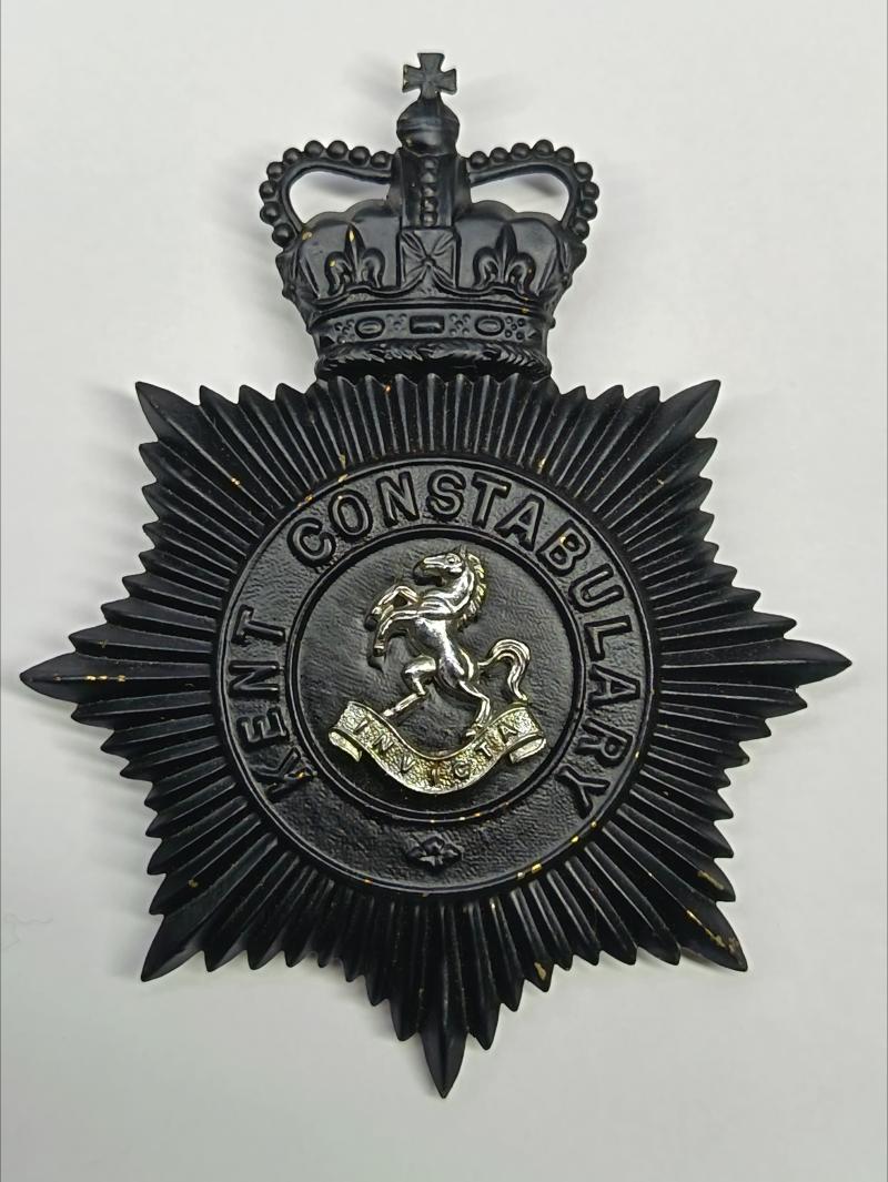Kent Constabulary Helmet Plate.
