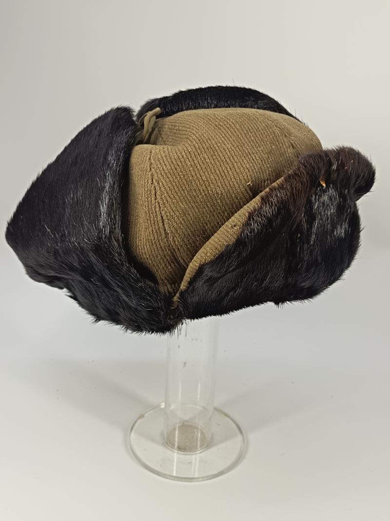 WW2 British Army Cold Weather Cap. 1941.