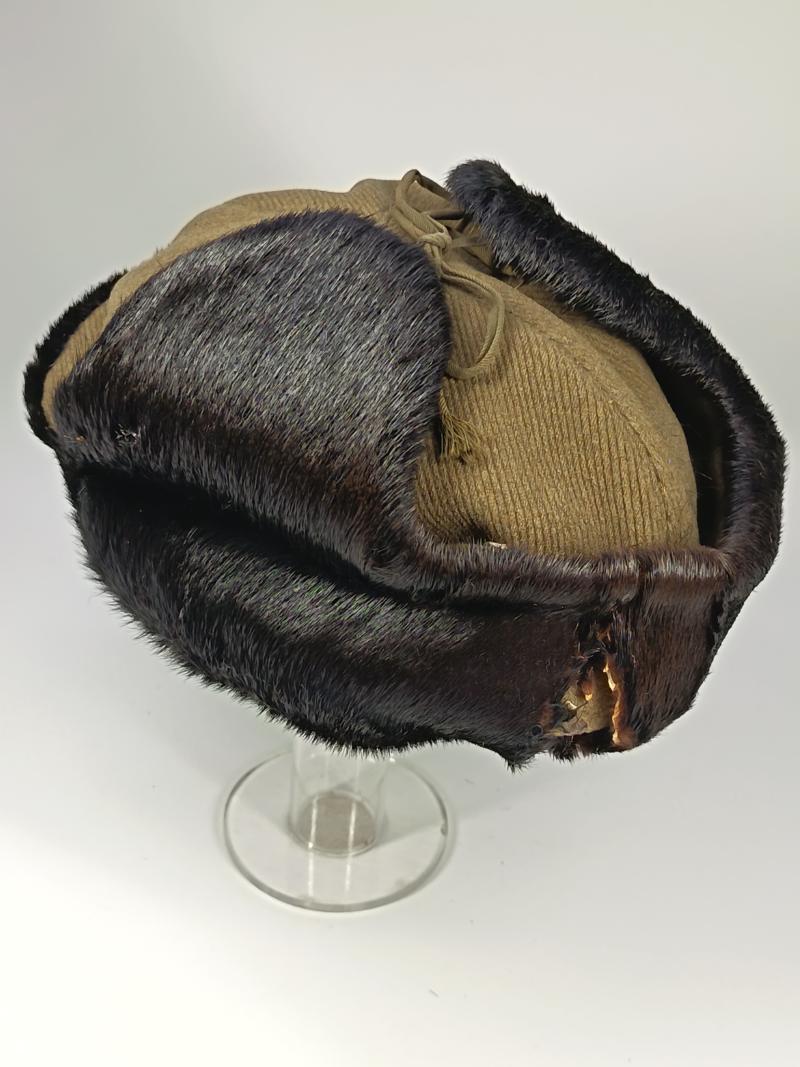WW2 British Army Cold Weather Cap. 1941.