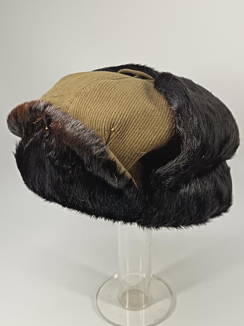 WW2 British Army Cold Weather Cap. 1941.