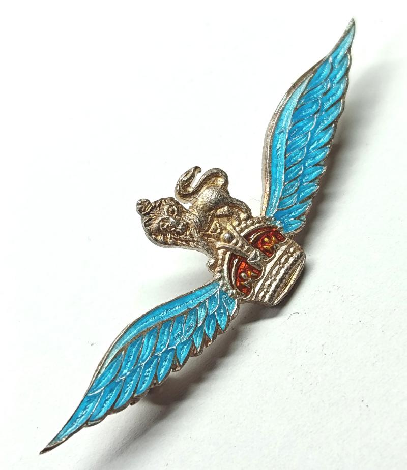 WW2 Glider Pilots Wings / Army Flying Badge Enamel Sweetheart.