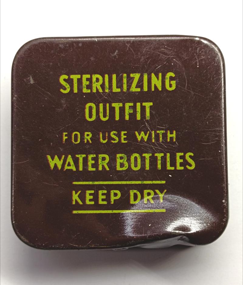 WW2 British Boxed Sterilising Outfit. Complete.