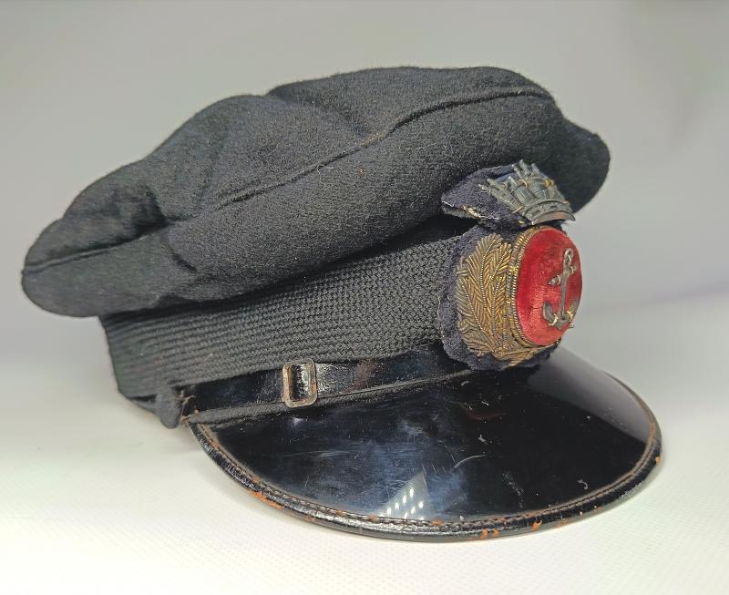 WW2 Merchant Navy Petty Officer's Visor Cap. Bombay.