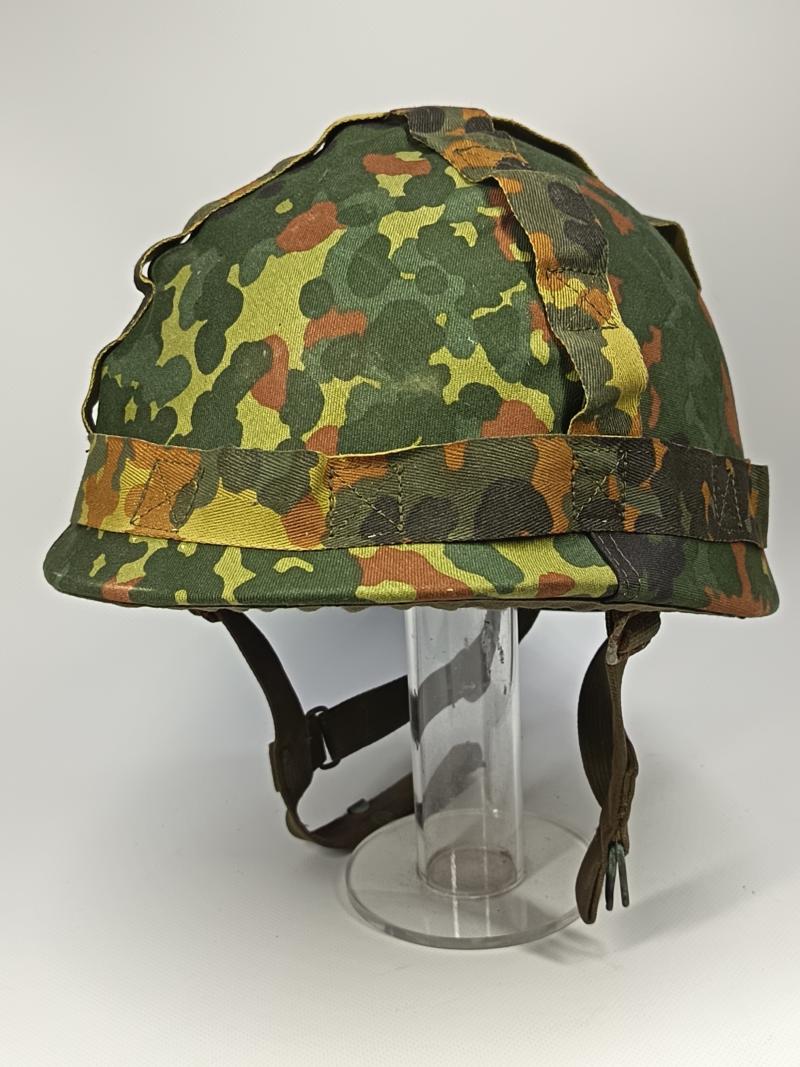 West German M85/M-1A1 Steel Helmet and Cover.