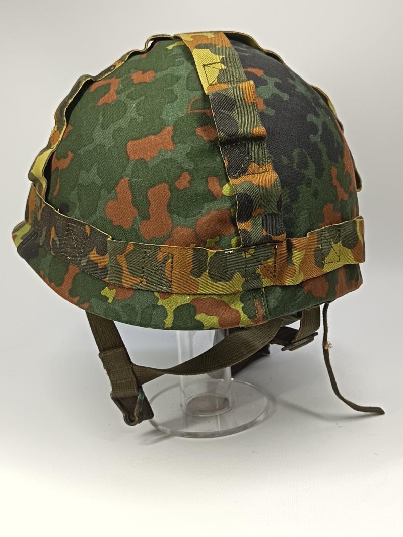 West German M85/M-1A1 Steel Helmet and Cover.