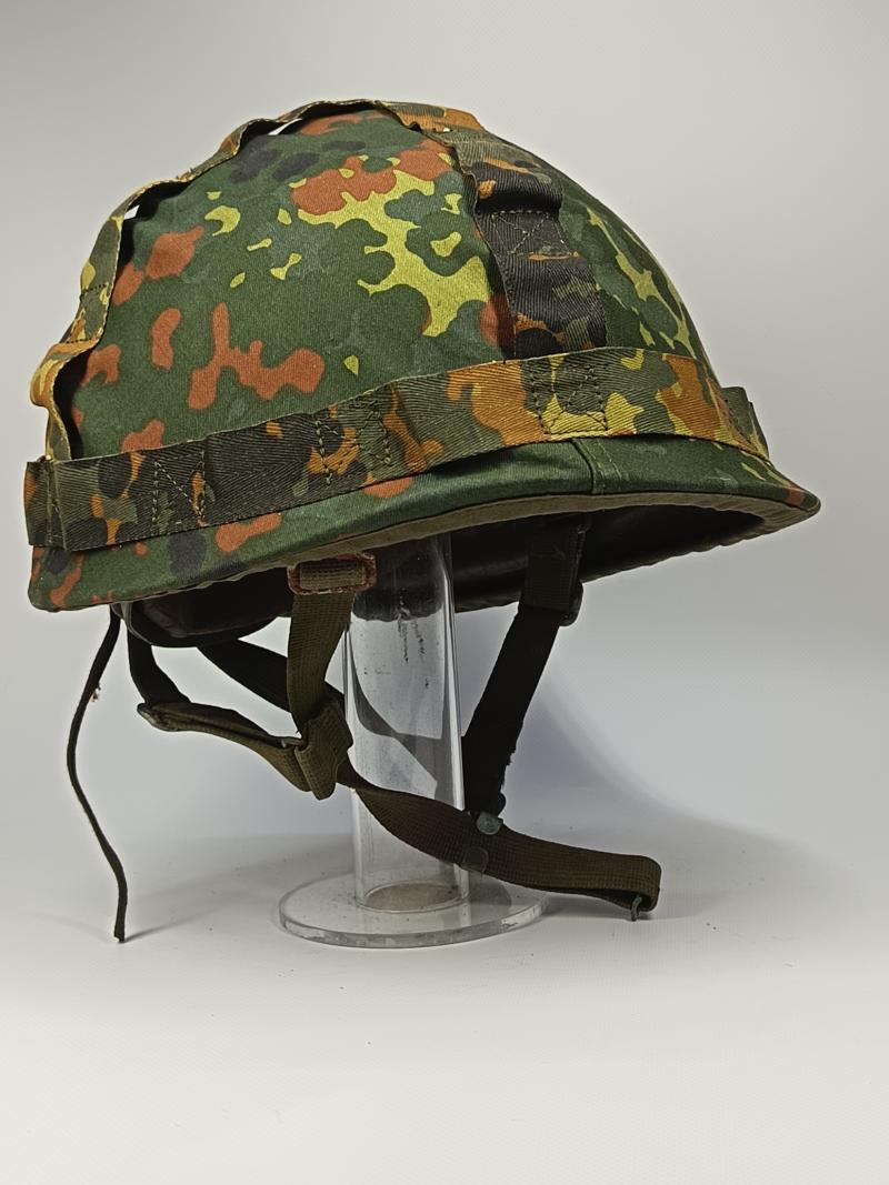 West German M85/M-1A1 Steel Helmet and Cover.