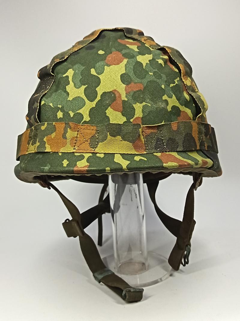 West German M85/M-1A1 Steel Helmet and Cover.