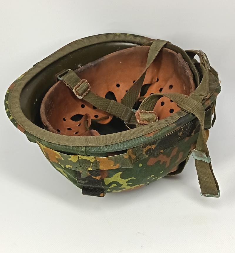West German M85/M-1A1 Steel Helmet and Cover.