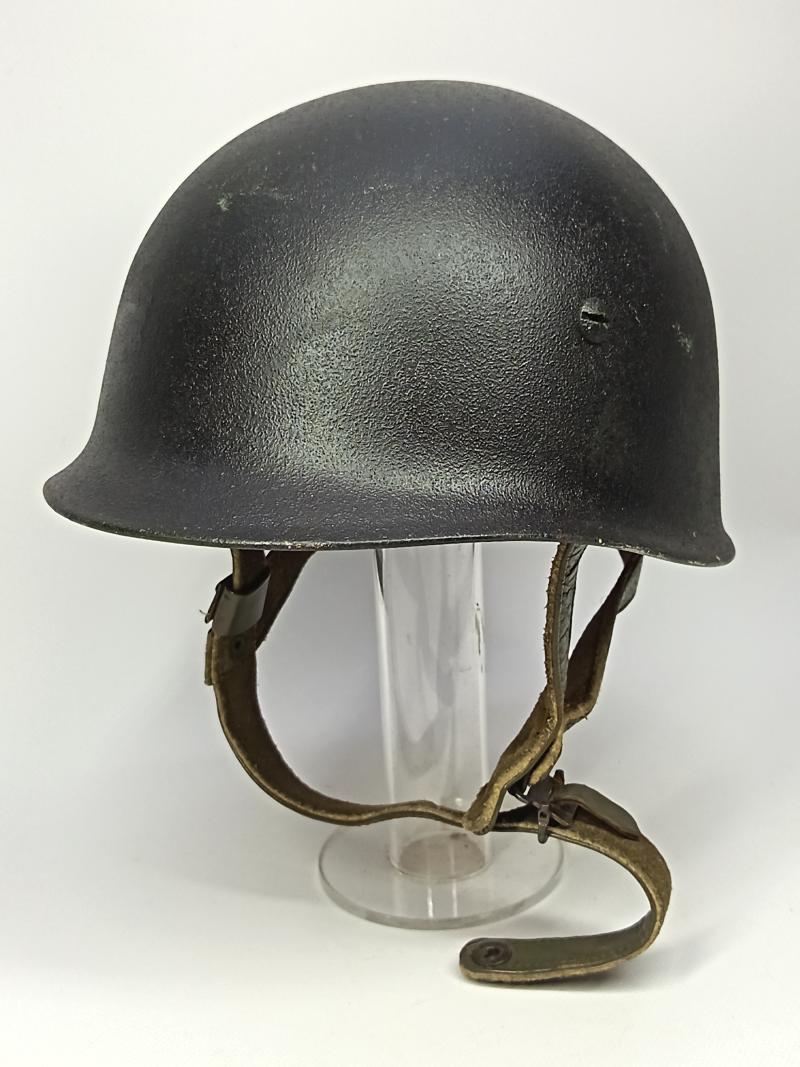 West German Bundeswehr 1A1LL Steel Paratrooper Helmet.