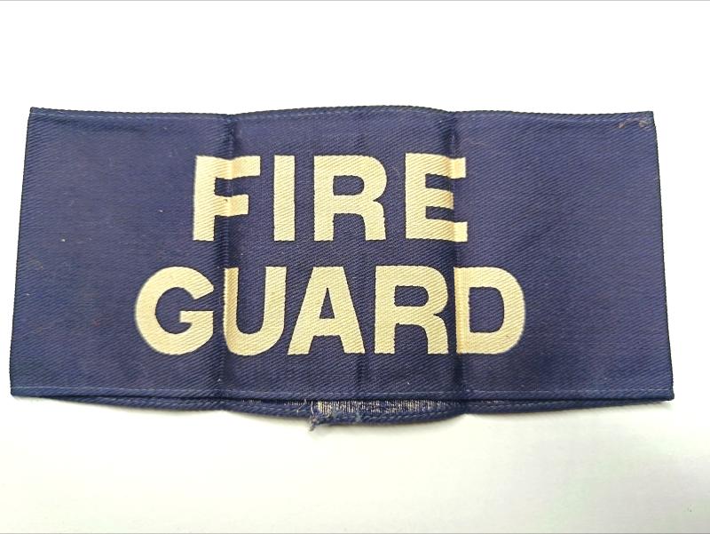 WW2 British Fire Guard Printed Armband.