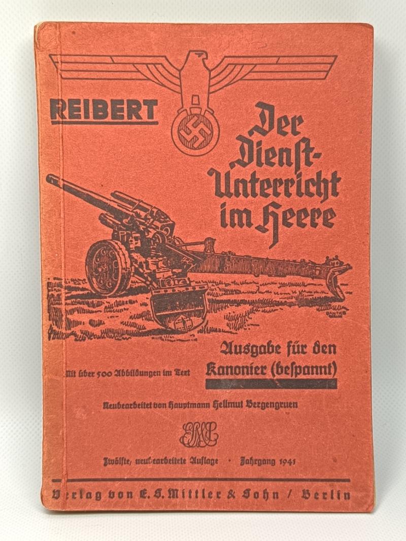 1941 Dated German Army Military Instruction Manual.