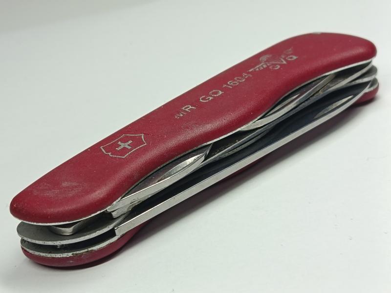 British GQ Parachute Co. RAF Aircrew Issued Knife. Victorinox.