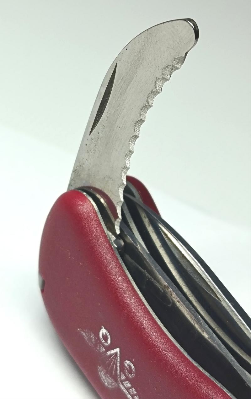 British GQ Parachute Co. RAF Aircrew Issued Knife. Victorinox.