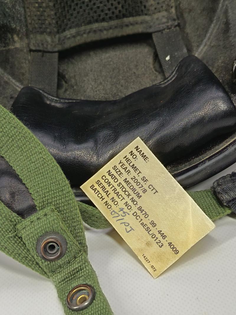 British SF-CTT Ballistic Helmet. 2007/8.