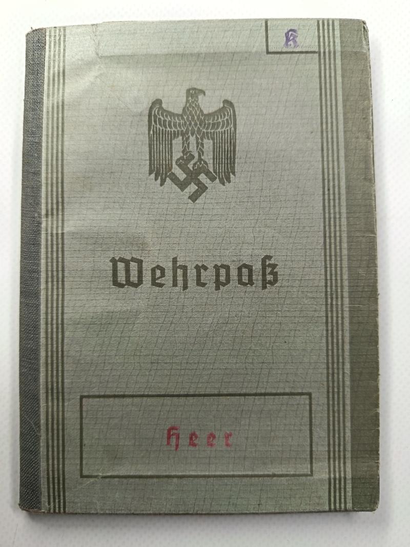 WW2 German Military Wehrpass.