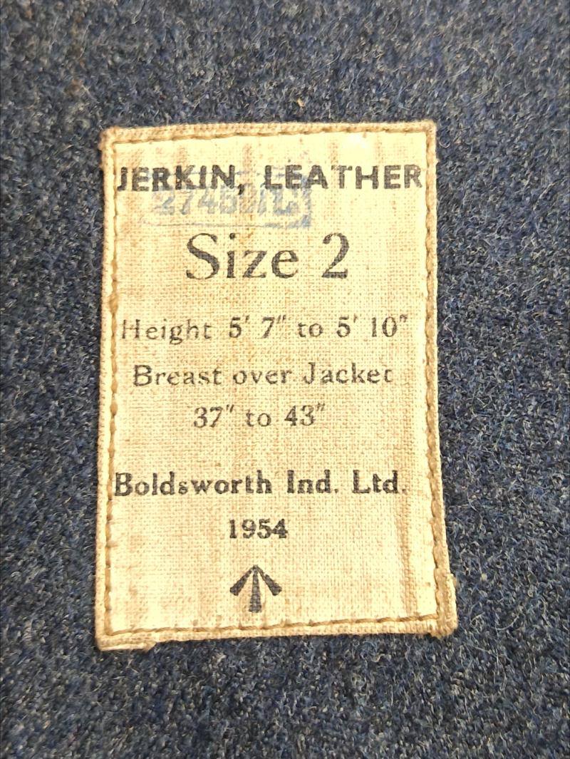 1954 Dated Personalised RAF Jerkin.