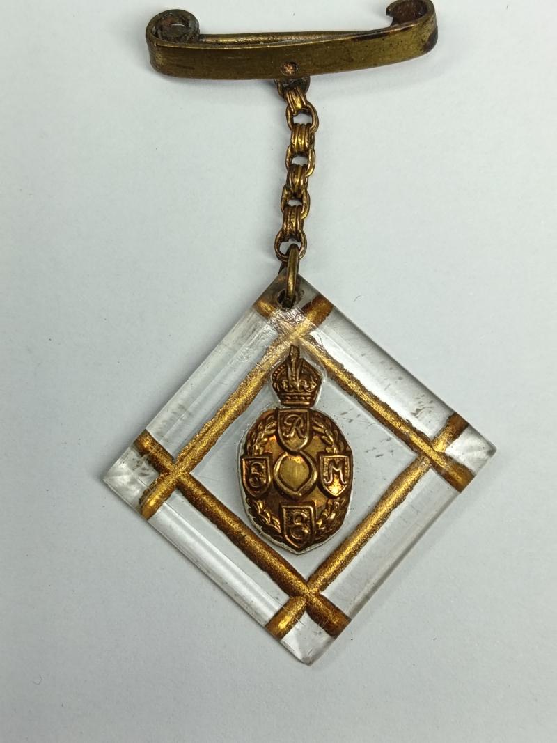 WW2 REME Pexiglas Sweetheart Brooch.