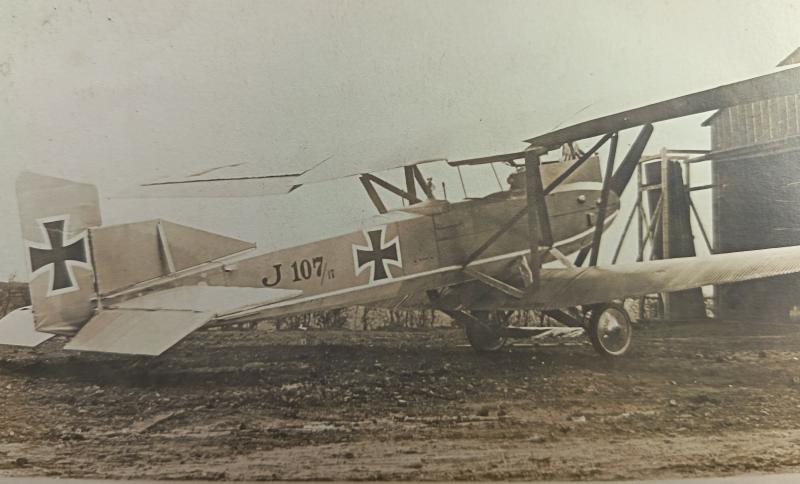 WW1 German Postcard. Junkers J1.