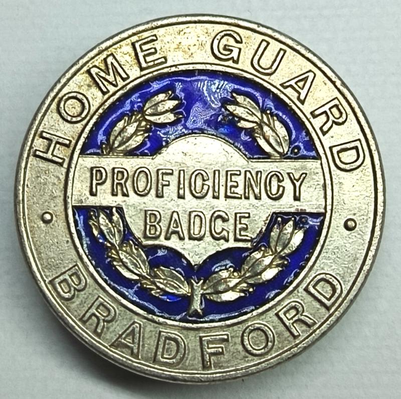 Bradford Home Guard Proficiency Badge.